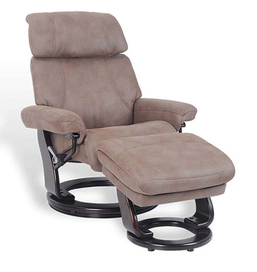 Sillón de relajación manual en piel o microstar - MINORQUE