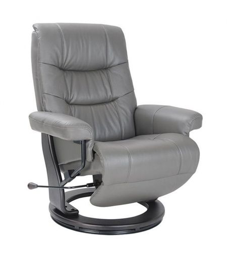 fauteuil -relax- mal-de-dos-cuir -gris- max