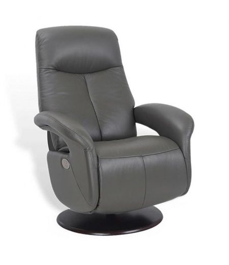 Sillón de relajación eléctrico de piel o Microstar - TOLMA