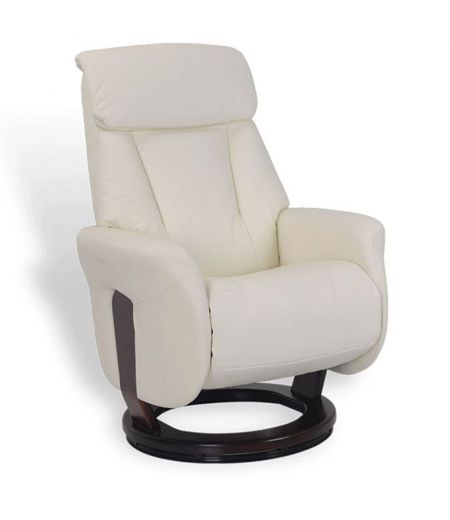 Manual Relaxation Armchair - ATHOS - White