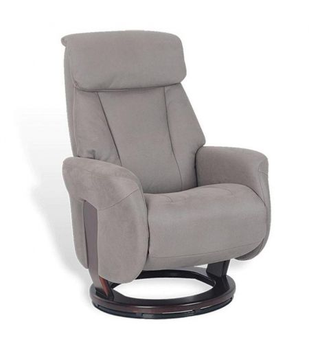 Manual Relaxation Armchair - ATHOS - Grey