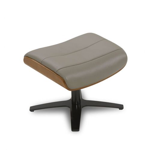 copy of Fauteuil et Pouf relax manuel - Tissu et Chêne Naturel - Aludra