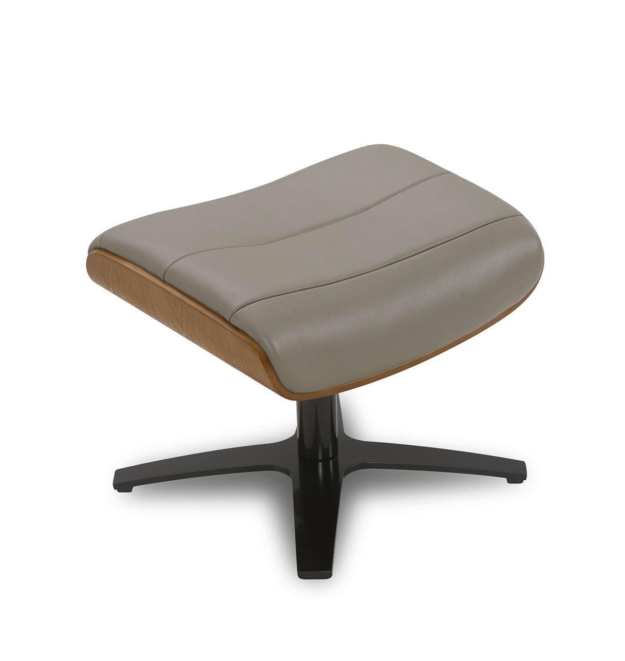 copy of Fauteuil et Pouf relax manuel - Tissu et Chêne Naturel - Aludra