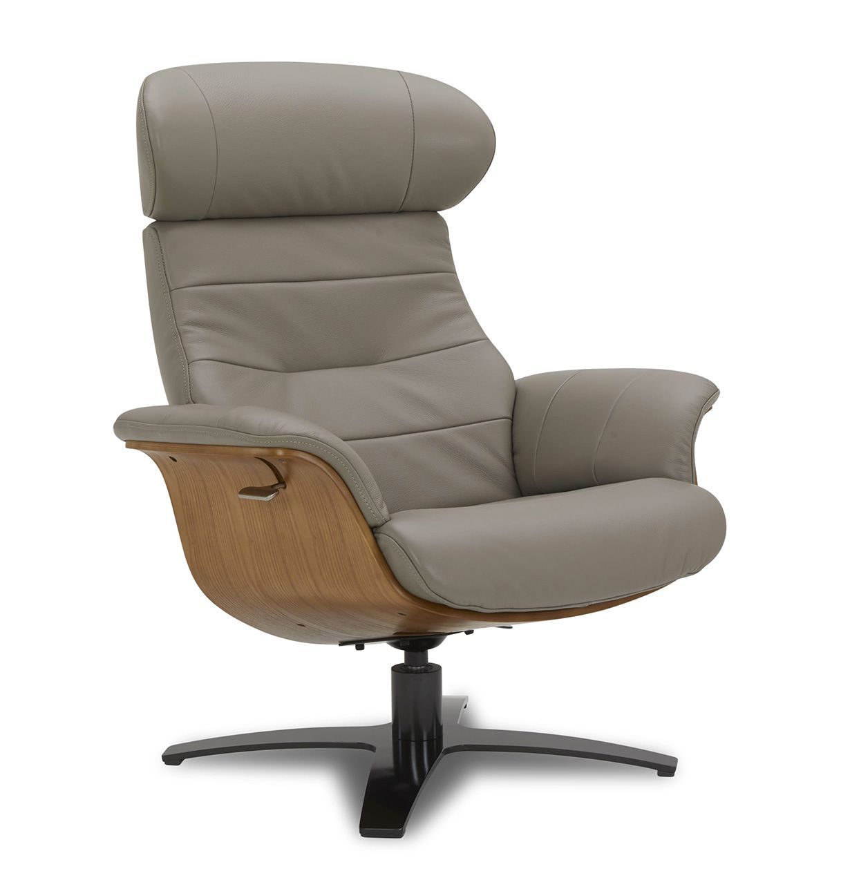 copy of Fauteuil et Pouf relax manuel - Tissu et Chêne Naturel - Aludra