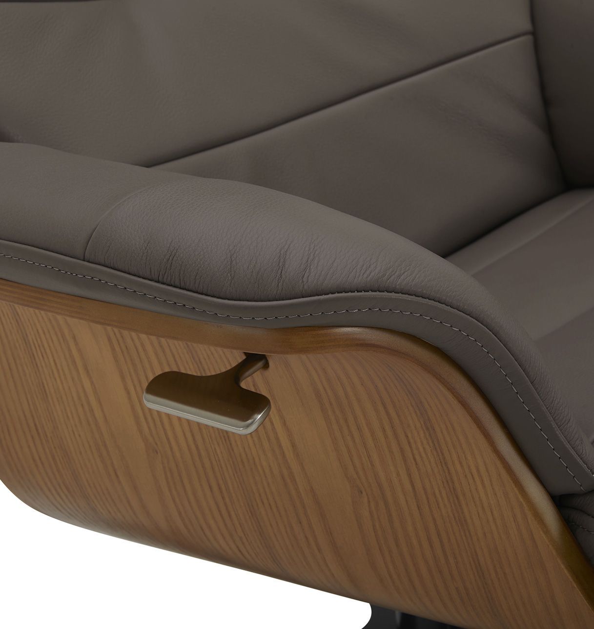 copy of Fauteuil et Pouf relax manuel - Tissu et Chêne Naturel - Aludra