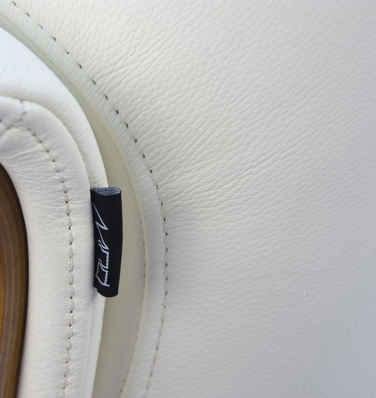 copy of Fauteuil et Pouf relax manuel - Tissu et Chêne Naturel - Aludra