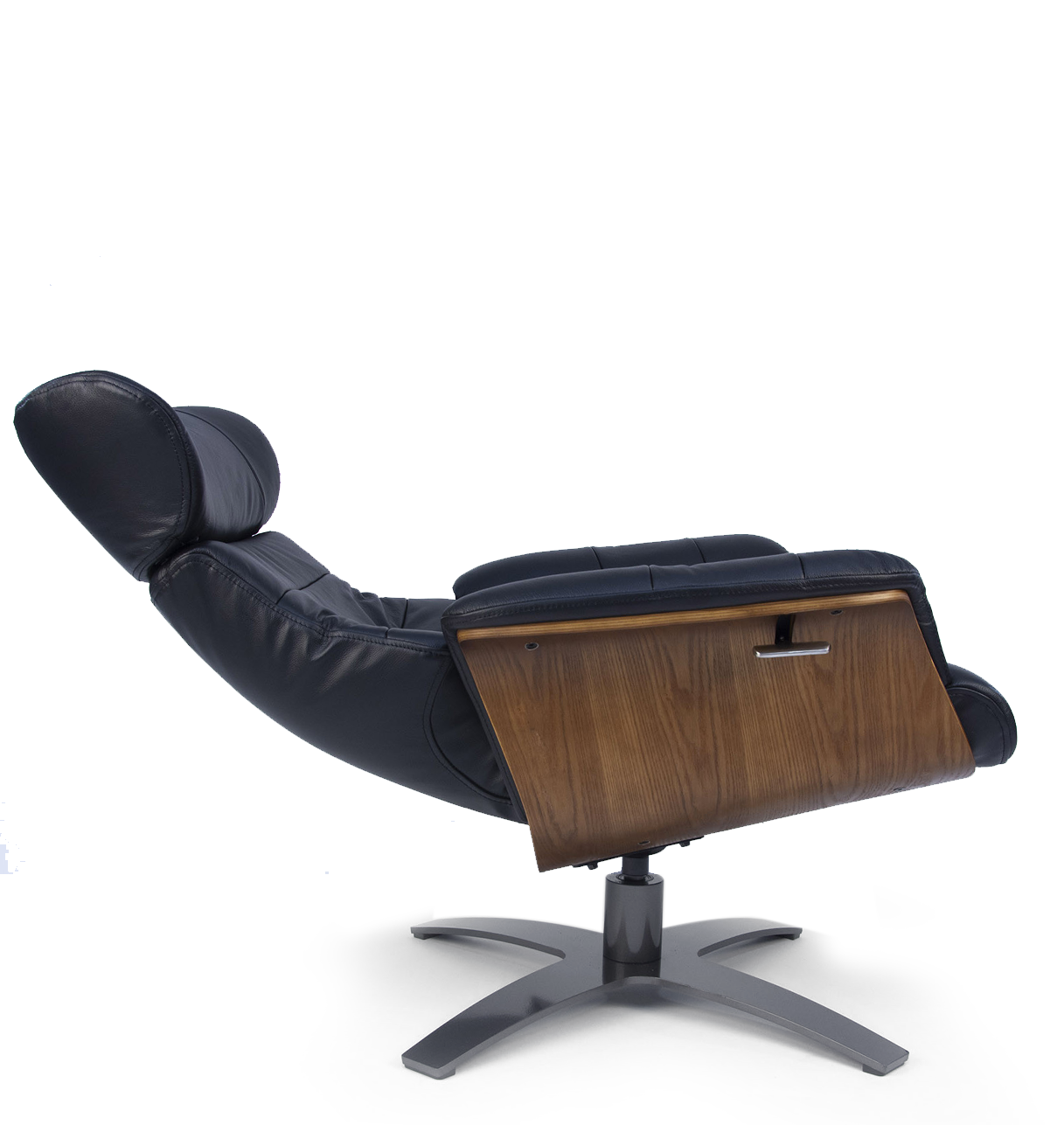 copy of Fauteuil et Pouf relax manuel - Tissu et Chêne Naturel - Aludra