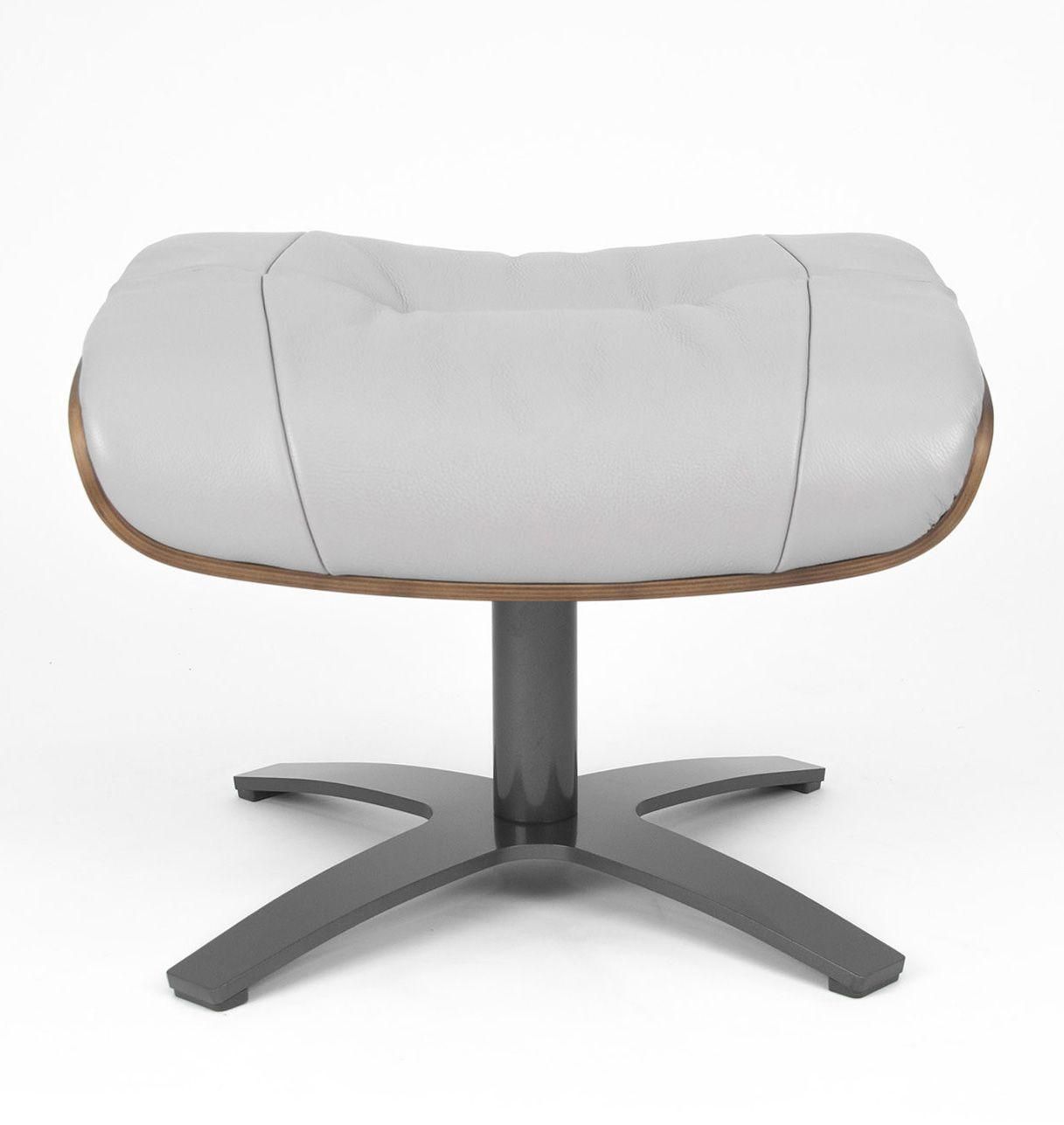 copy of Fauteuil et Pouf relax manuel - Tissu et Chêne Naturel - Aludra