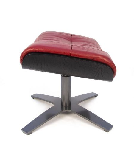 copy of Fauteuil et Pouf relax manuel - Tissu et Chêne Naturel - Aludra