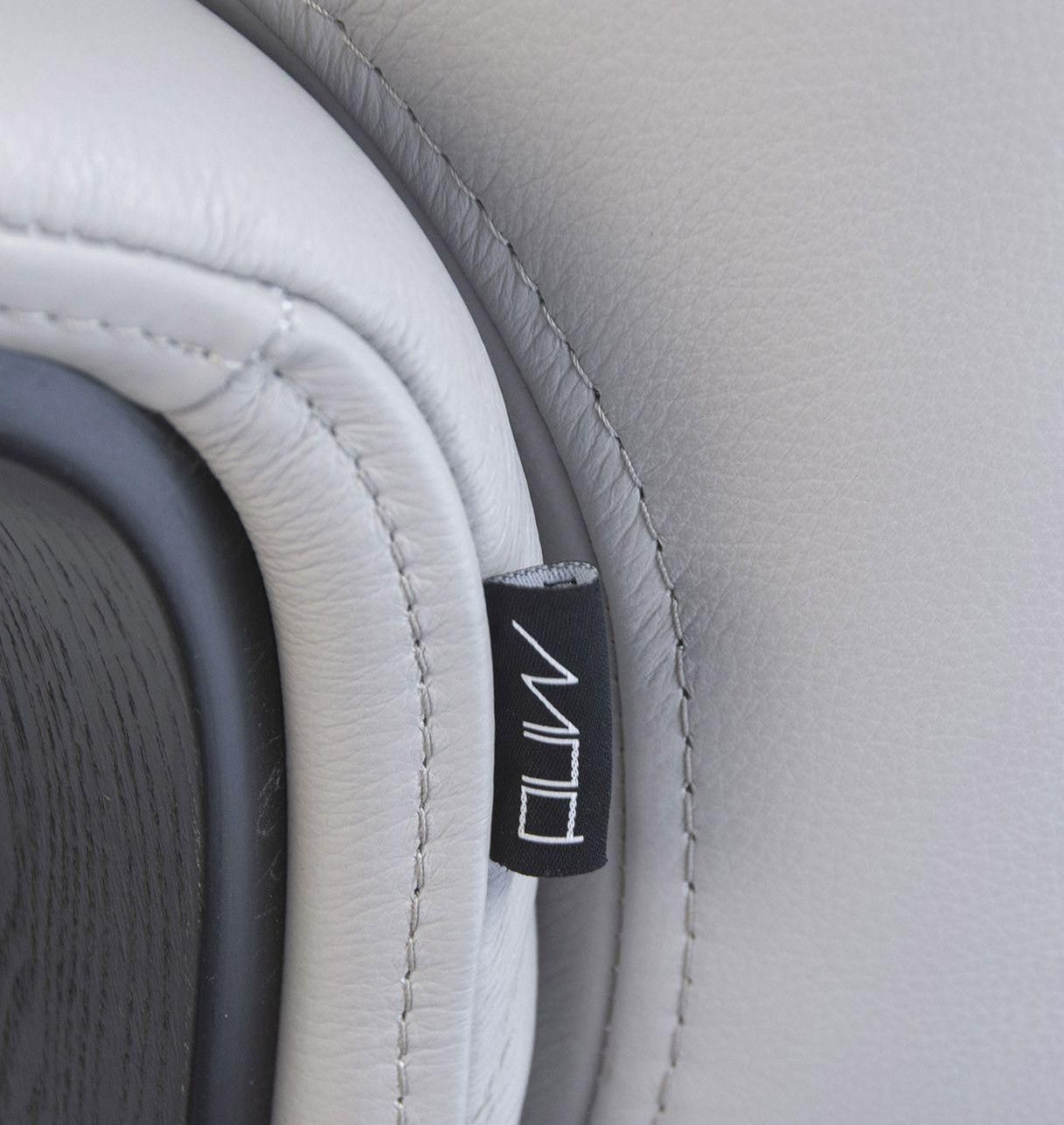 copy of Fauteuil et Pouf relax manuel - Tissu et Chêne Naturel - Aludra