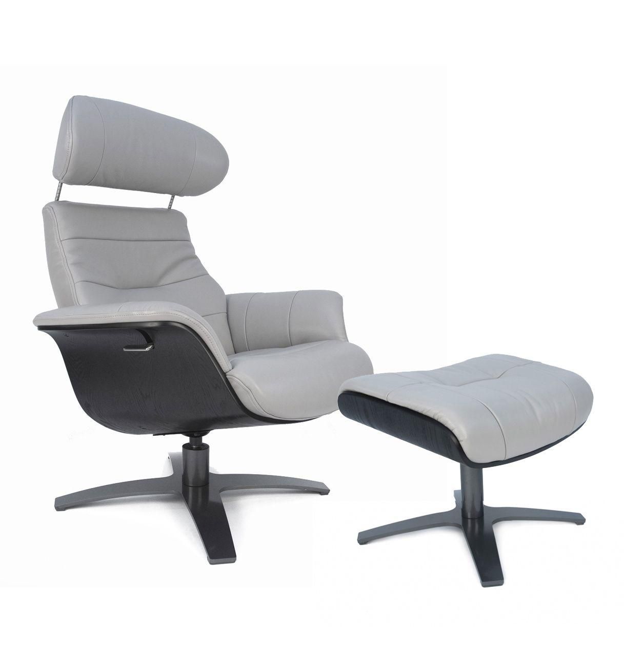 copy of Fauteuil et Pouf relax manuel - Tissu et Chêne Naturel - Aludra