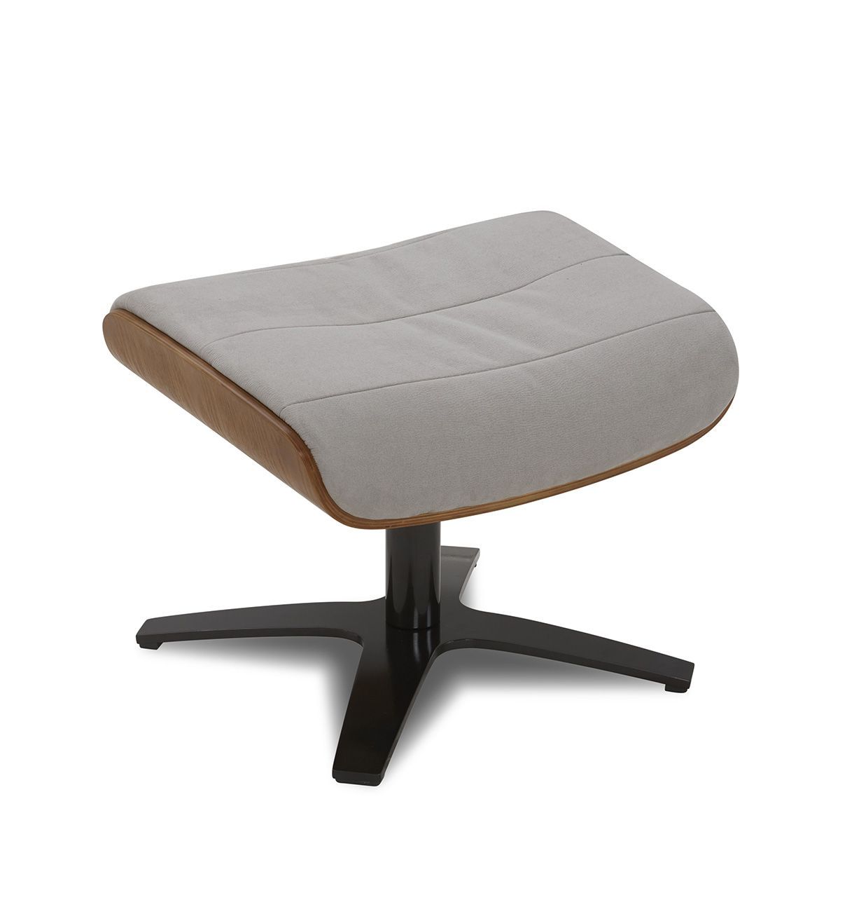 copy of Fauteuil et Pouf relax manuel - Tissu et Chêne Naturel - Aludra