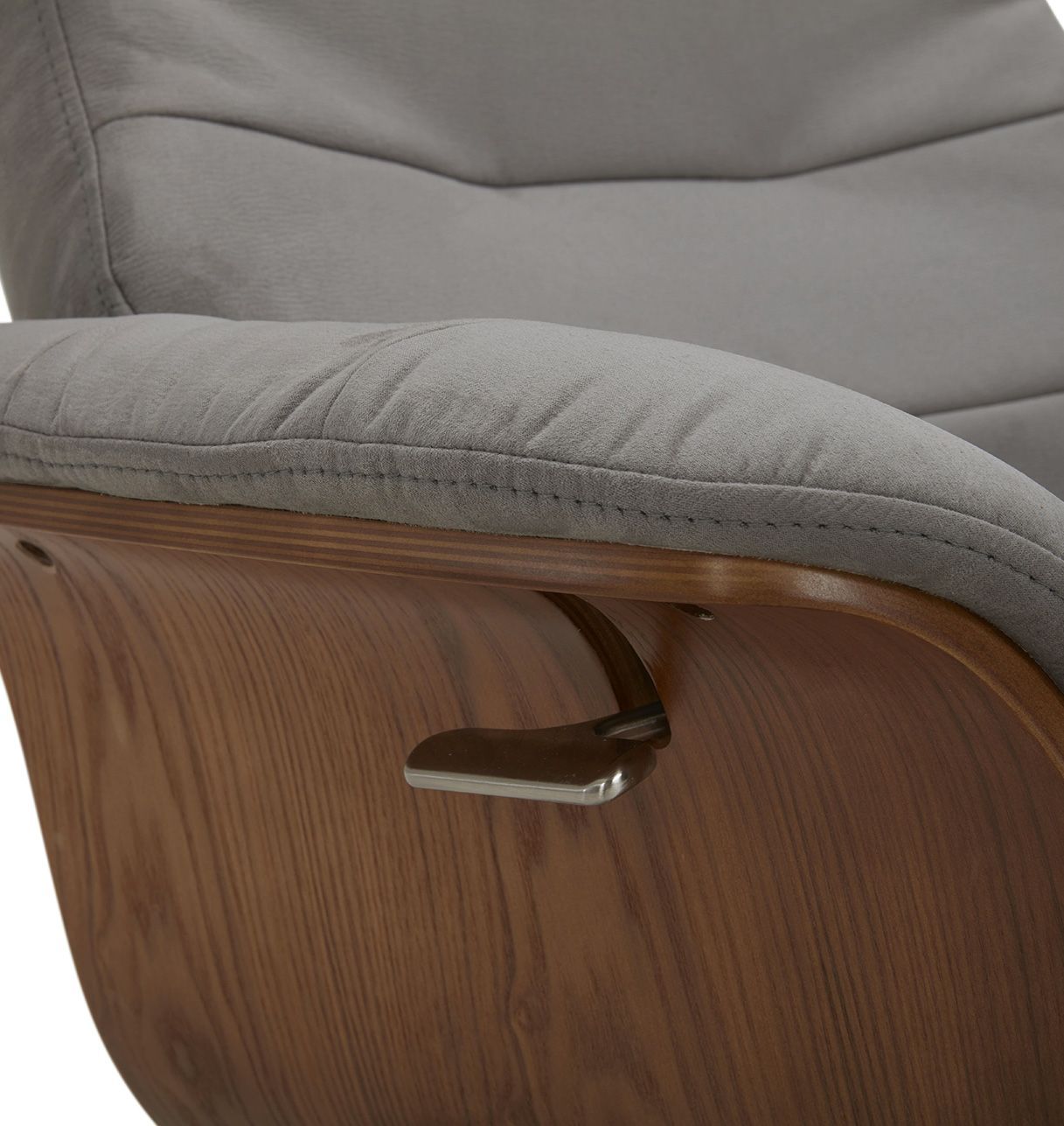 copy of Fauteuil et Pouf relax manuel - Tissu et Chêne Naturel - Aludra