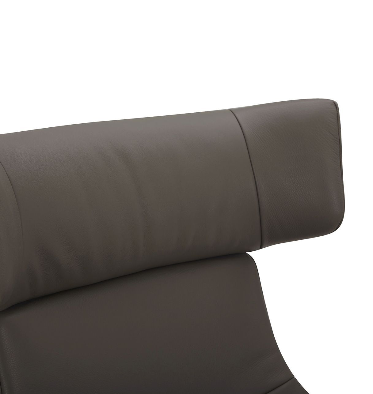 Sillón de cuero y roble Natural - Naos