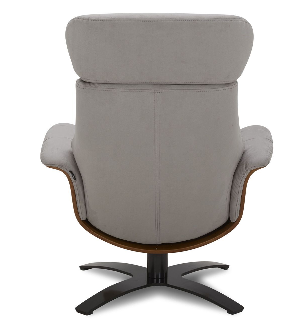 Sillón de Microfibra y roble natural - Vega