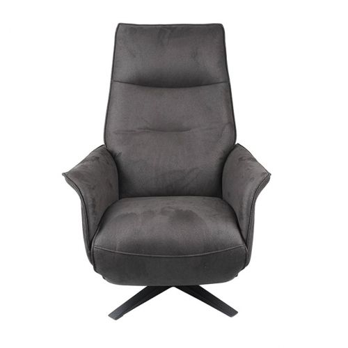 fauteuil -relaxation -design -electrique-2moteurs -tissu-marron- saturne