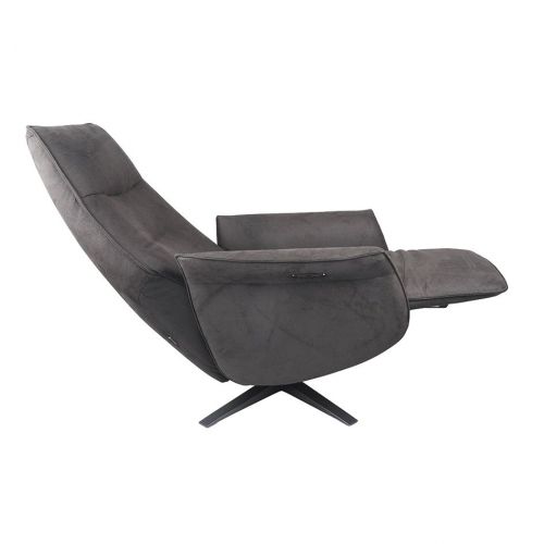 fauteuil-relax-tissu-gris-foncé-2moteurs-electrique-pivotant -saturne