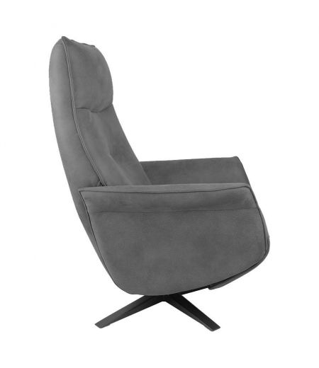fauteuil-relax-pivotant-gris-tissu-saturne