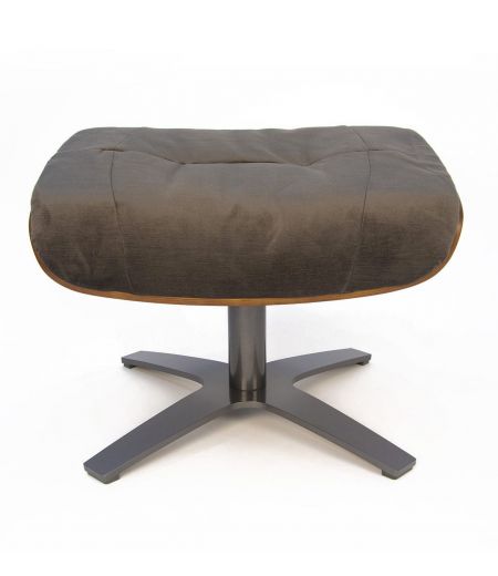 copy of Fauteuil et Pouf relax manuel - Tissu et Chêne Naturel - Aludra