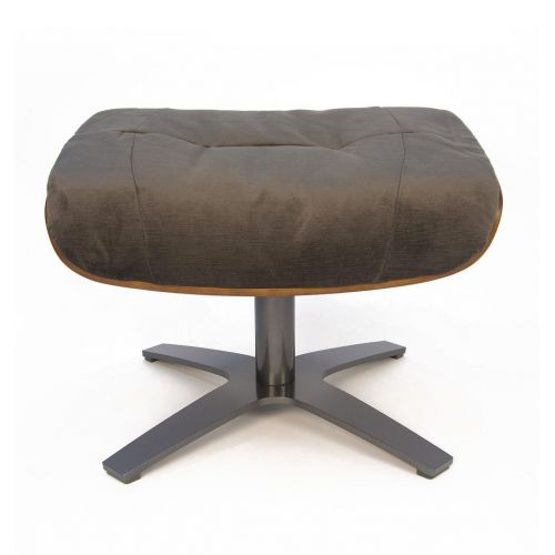 copy of Fauteuil et Pouf relax manuel - Tissu et Chêne Naturel - Aludra