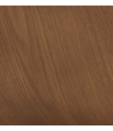 Puf de tela y roble natural - Aludra