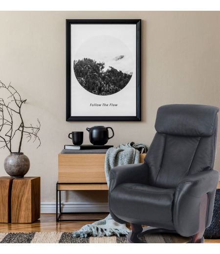 fauteuil -relaxation -manuel -relax- cuir-noir-mal de dos- athos