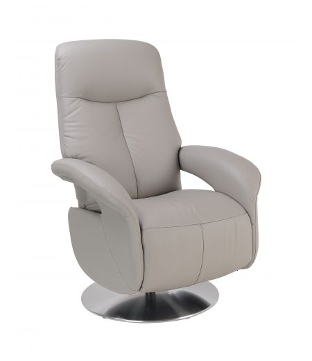fauteuil -relax-electrique -2moteurs- design-cuir- taupe-beige-qualité-tolma